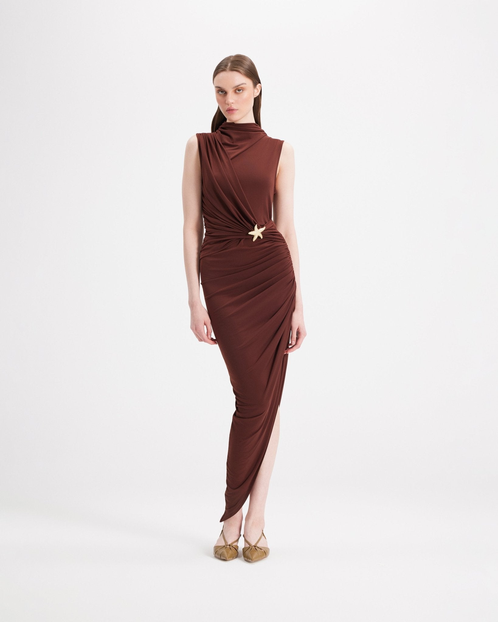 Bellini Silver Gown