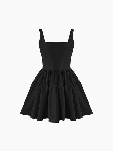 Candela Dress - Black - Gigii's