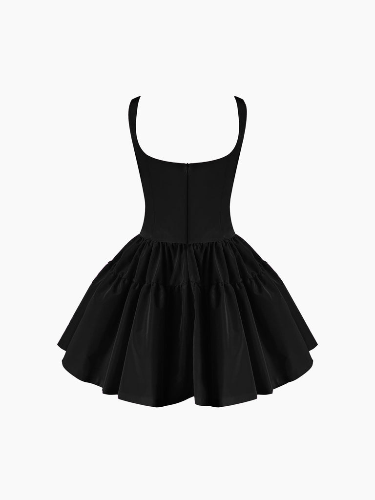 Candela Dress - Black - Gigii's