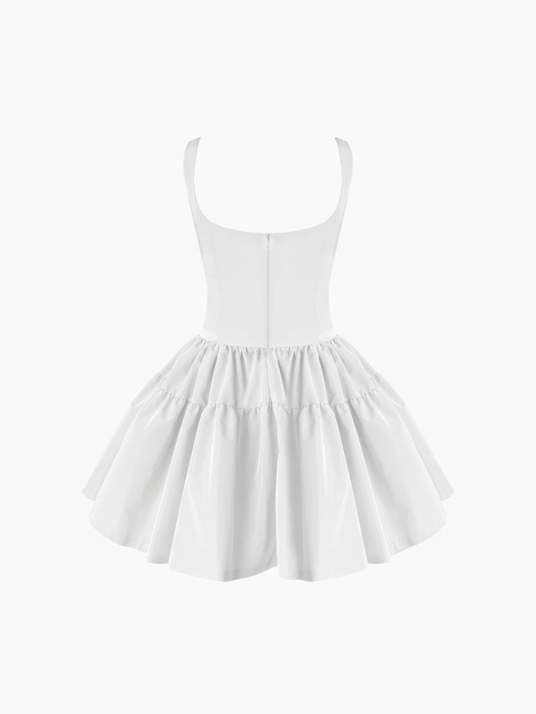 Candela Dress - White - Gigii's