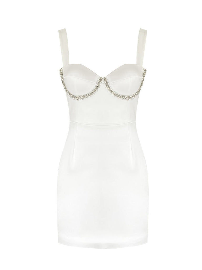 Clair Dress - White - Gigii's