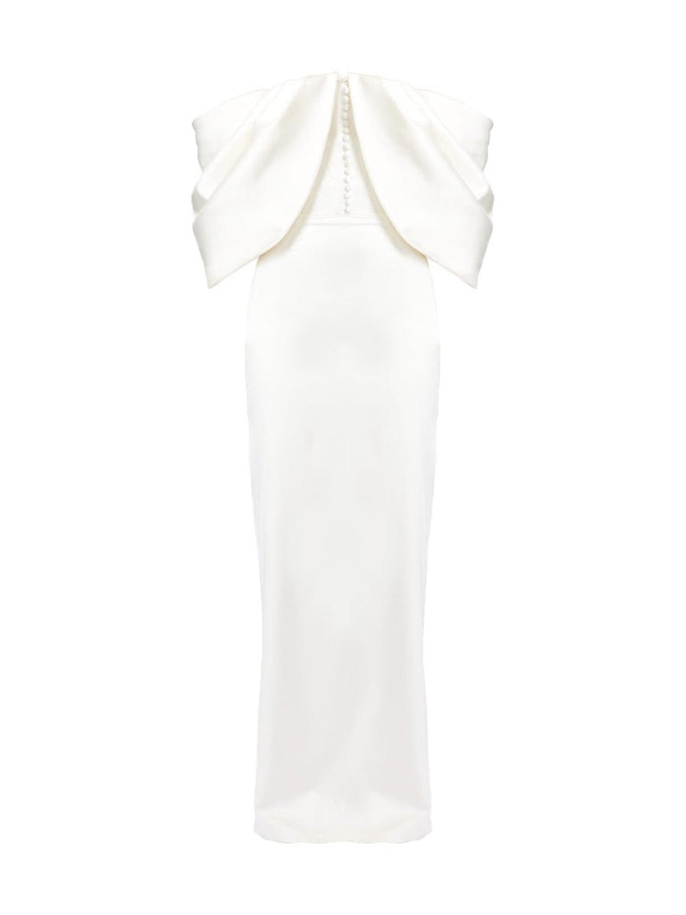 Claudia Dress - White - Gigii's