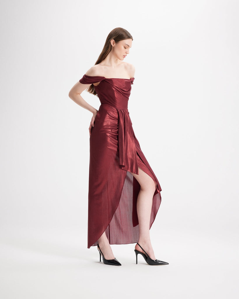 Cleo Glam - Burgundy - Gigii's