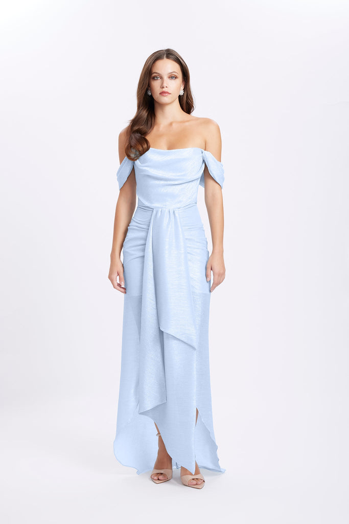 Cleo Mermaid Dress - Blue - Gigii's