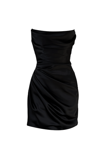 Doutzen Mini Dress - Black - Gigii's