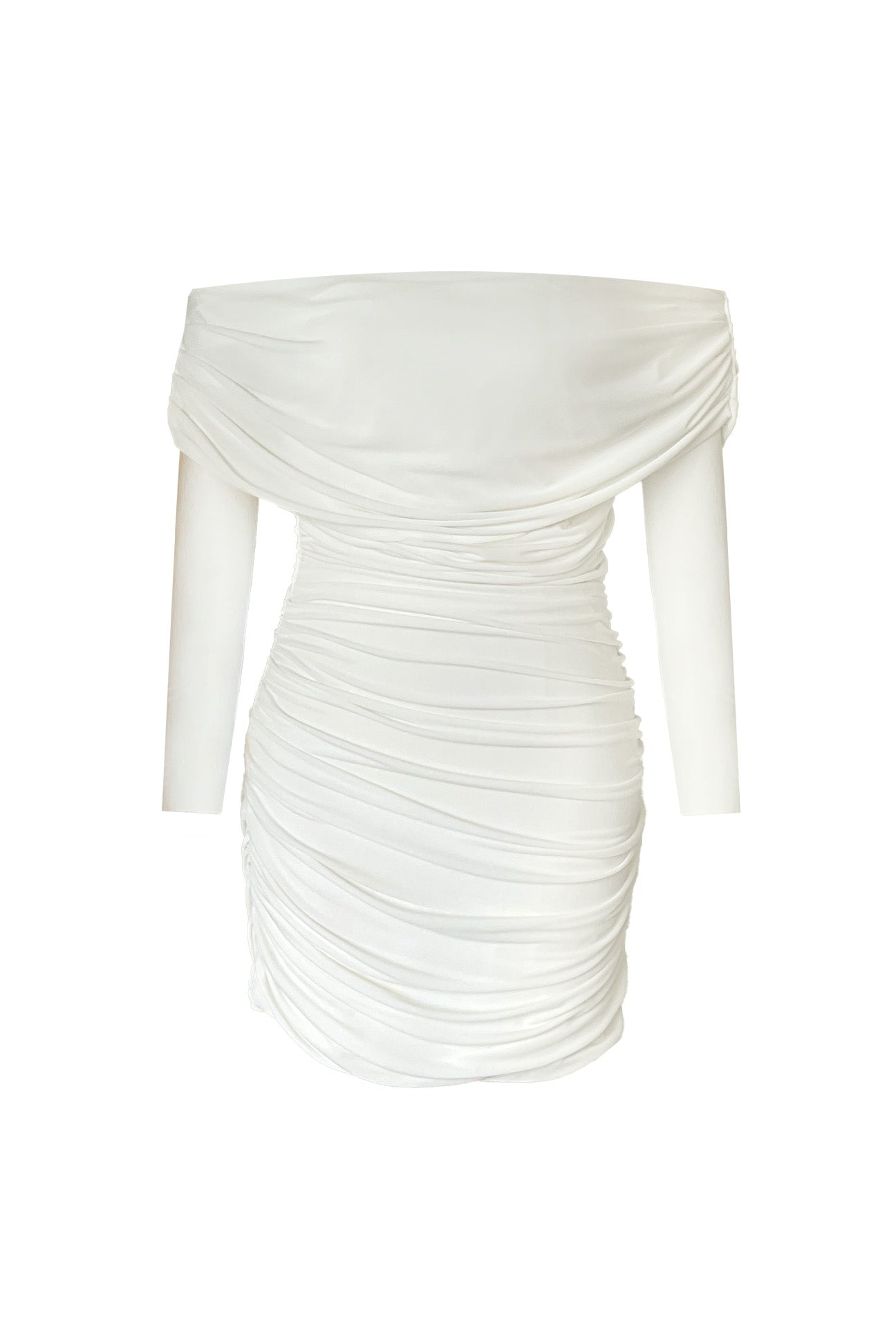 Gale Dress - White - Gigii's