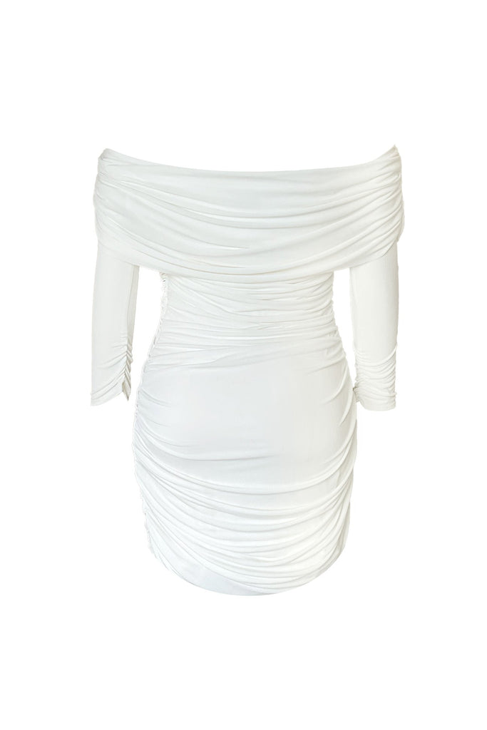 Gale Dress - White - Gigii's