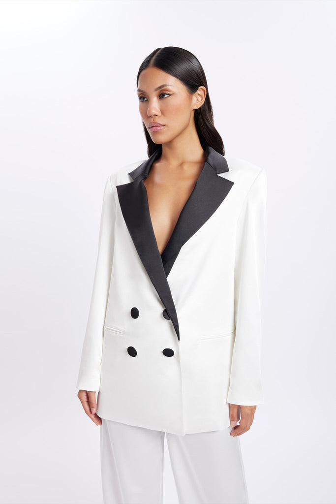 Isadora Jacket - White - Gigii's