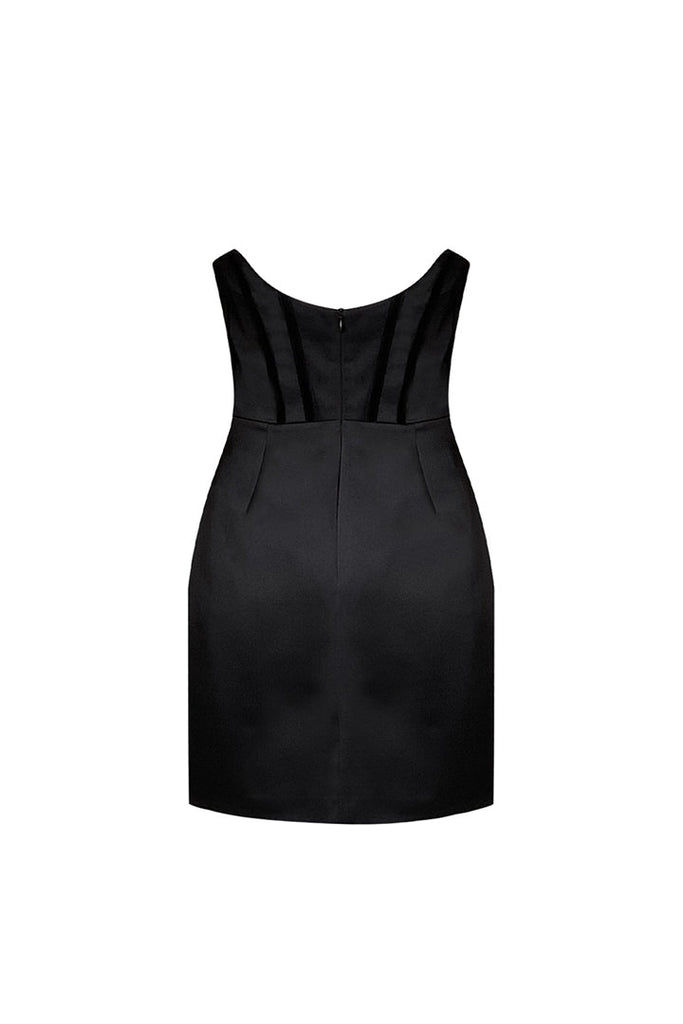 Kyrenia Lace Dress - Black - Gigii's