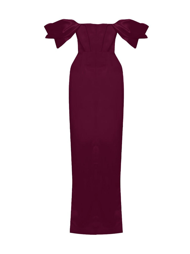 Laura Dress - Burdungy - Gigii's