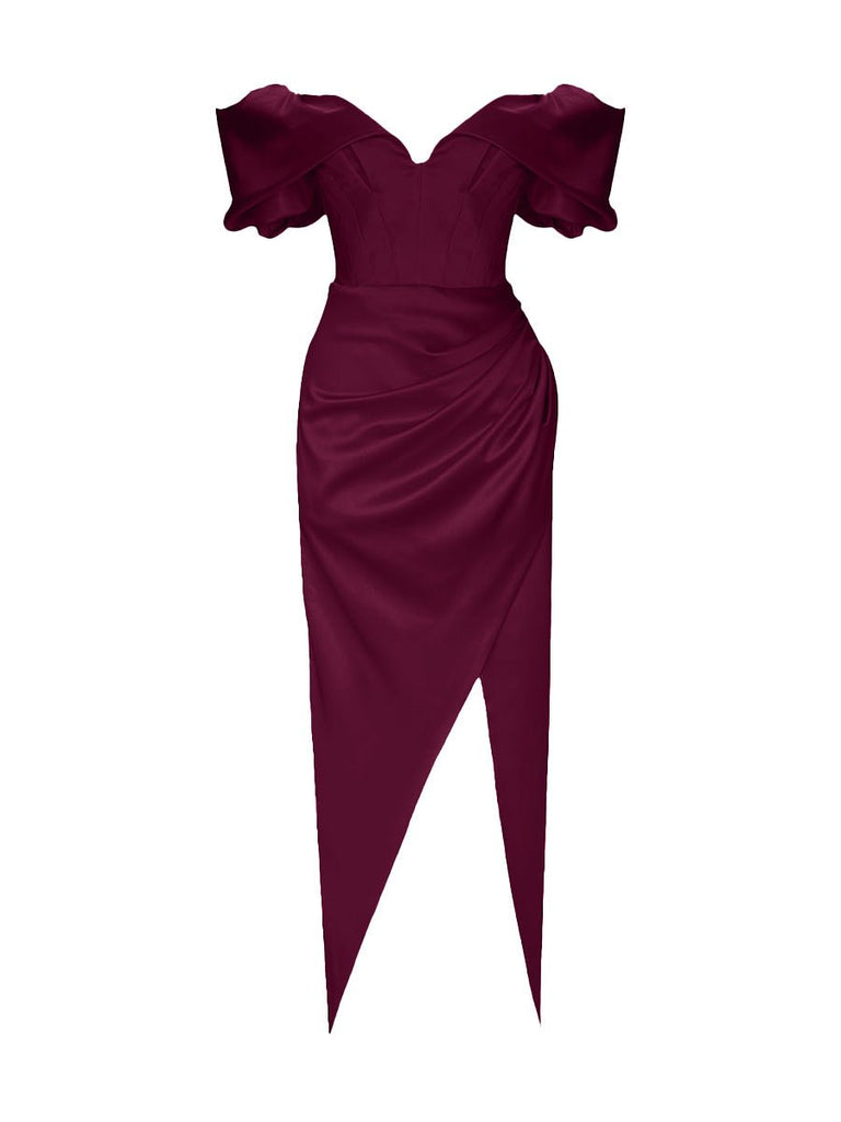 Laura Dress - Burdungy - Gigii's