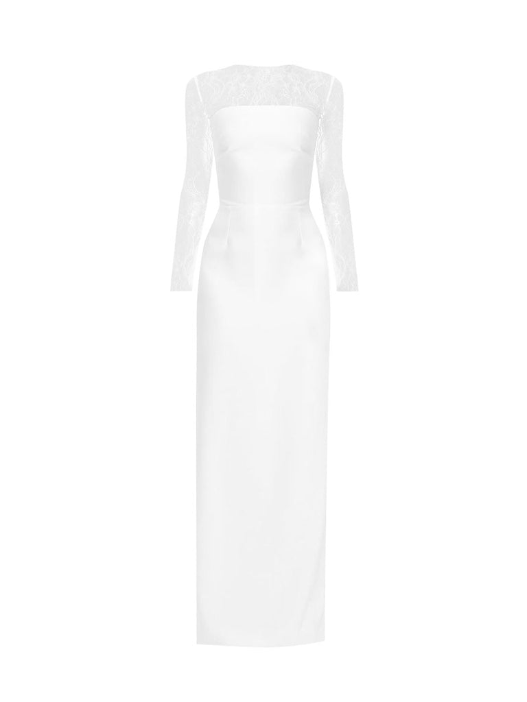 Lenora Dress - White - Gigii's