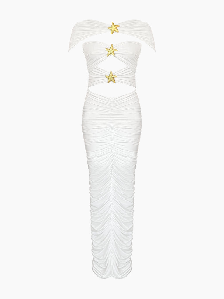 Madison Dress - White - Gigii's