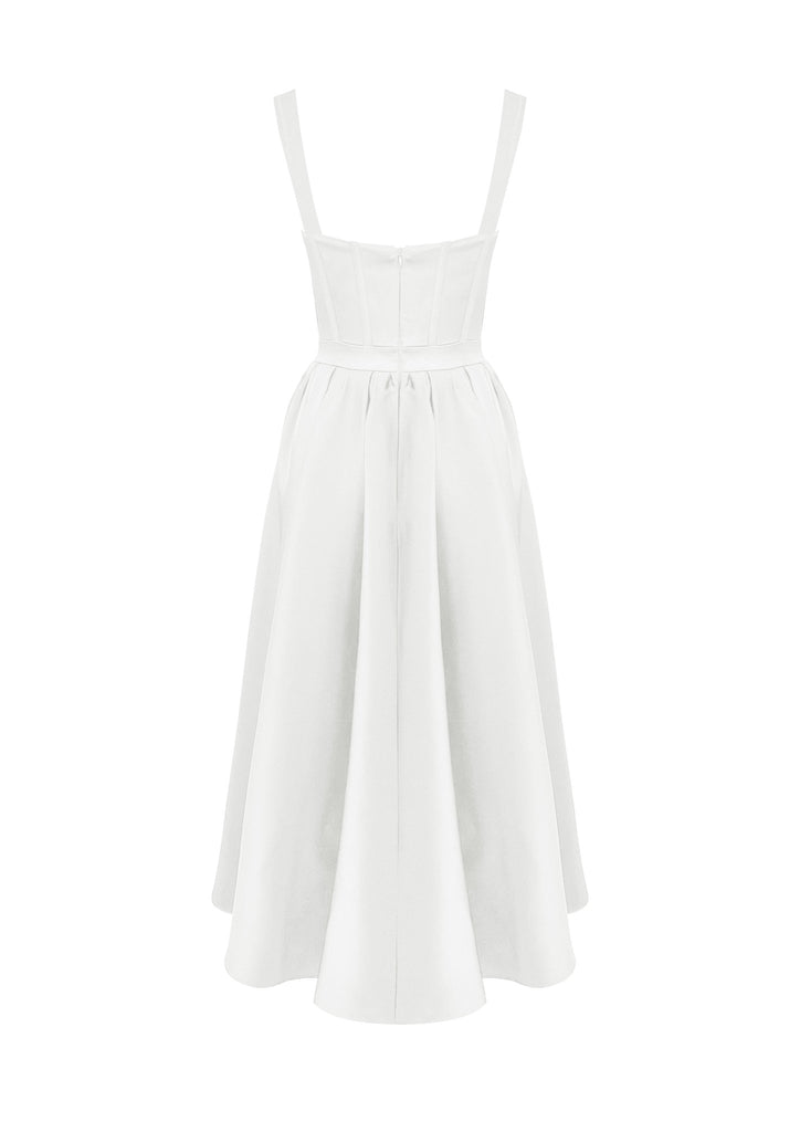 Mattise Dress - White - Gigii's