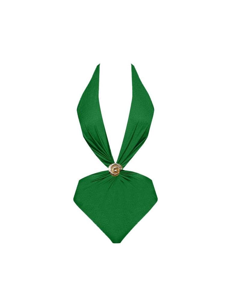 Mirissa Swimsuit - Green - Gigii's