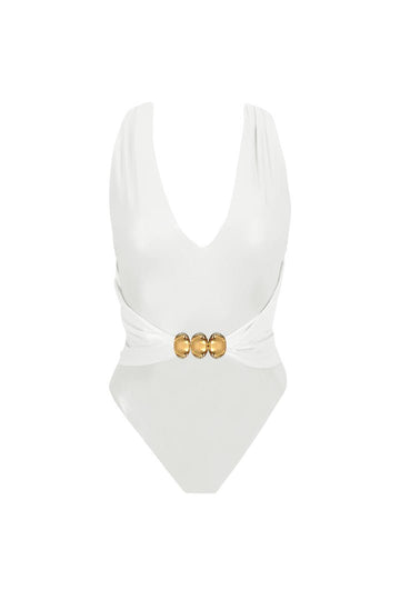 Olivia Swimsuit - White - Gigii's