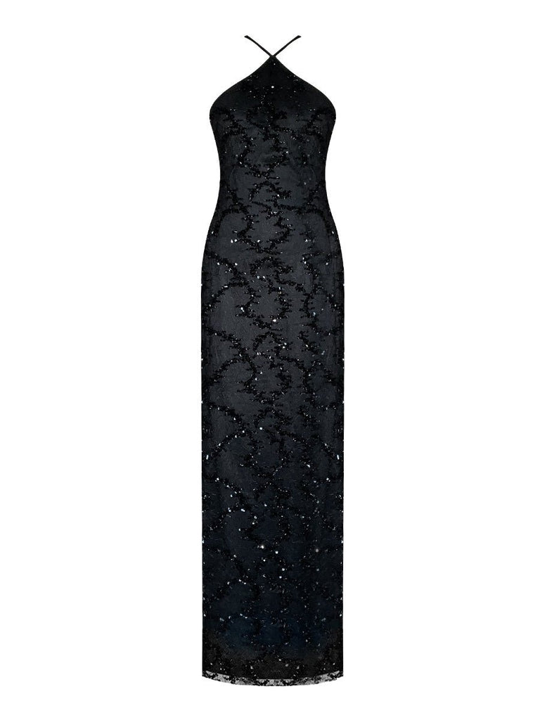 Paradiso Lace Long Dress - Gigii's