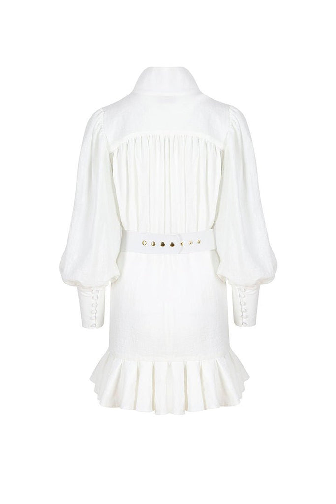 Sara Dress - White - Gigii's