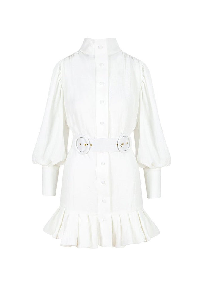 Sara Dress - White - Gigii's