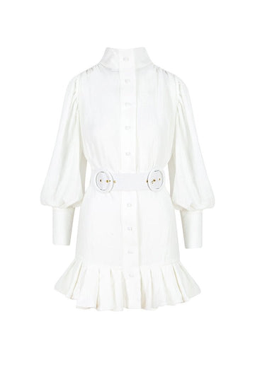 Sara Dress - White - Gigii's