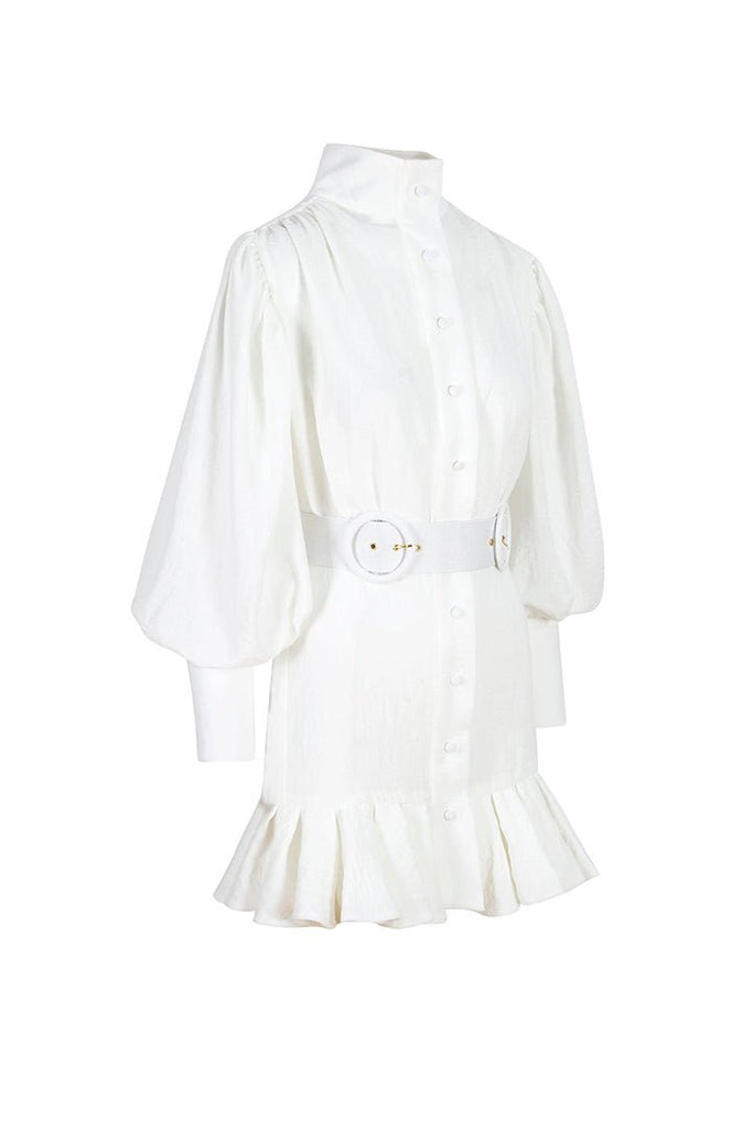 Sara Dress - White - Gigii's