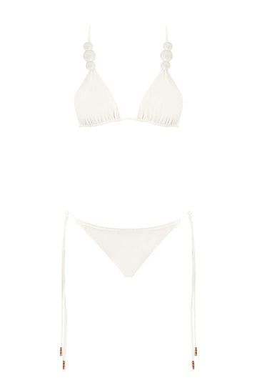 Savina Bikini Buttom - White - Gigii's