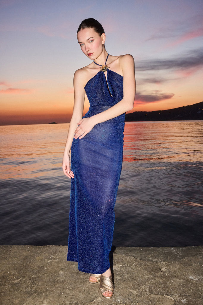 Serena Dress - Navy Blue - Gigii's