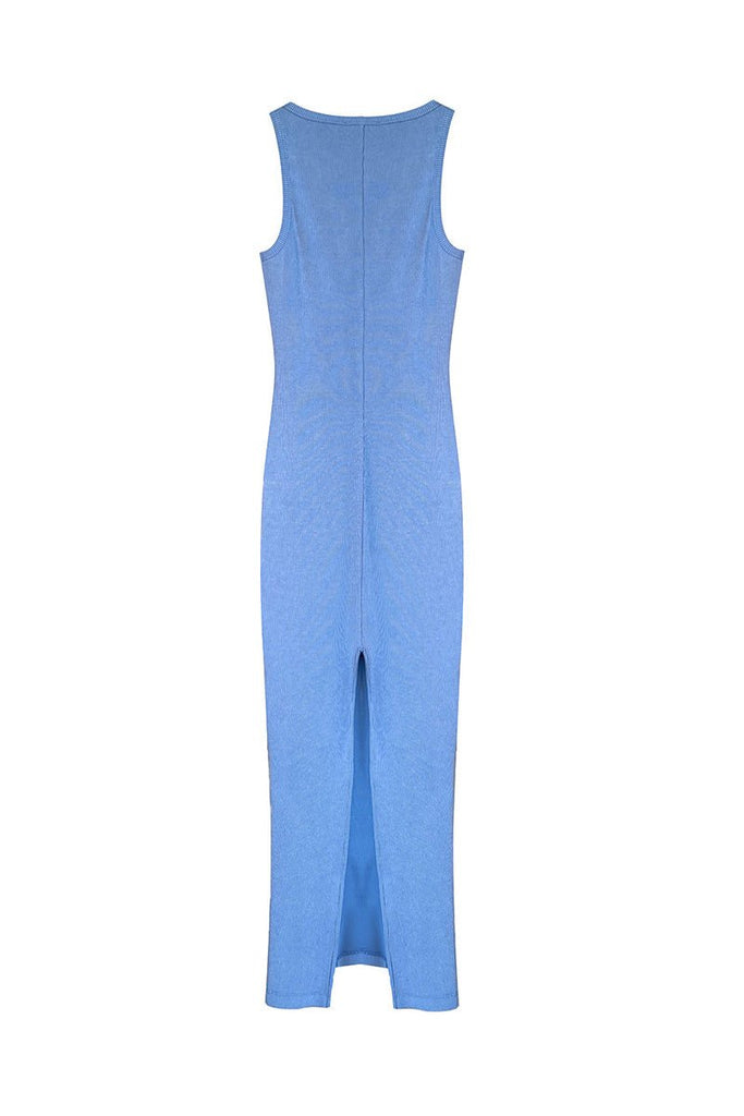 Soho Midi Dress - Blue - Gigii's
