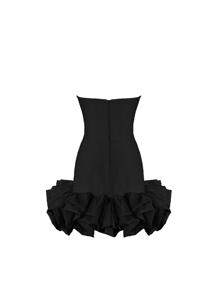 Swan Dress - Black - Gigii's