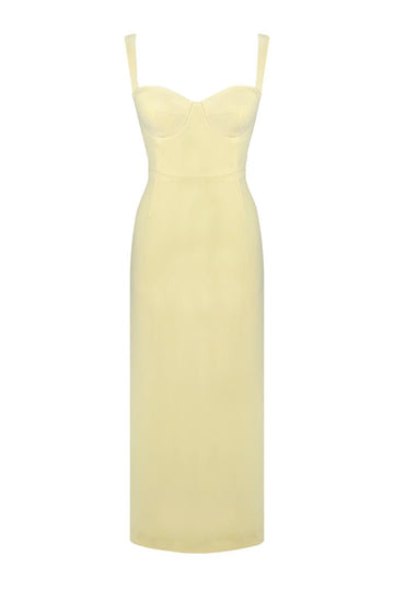 Tessa Dress - Butter Yellow - Gigii's
