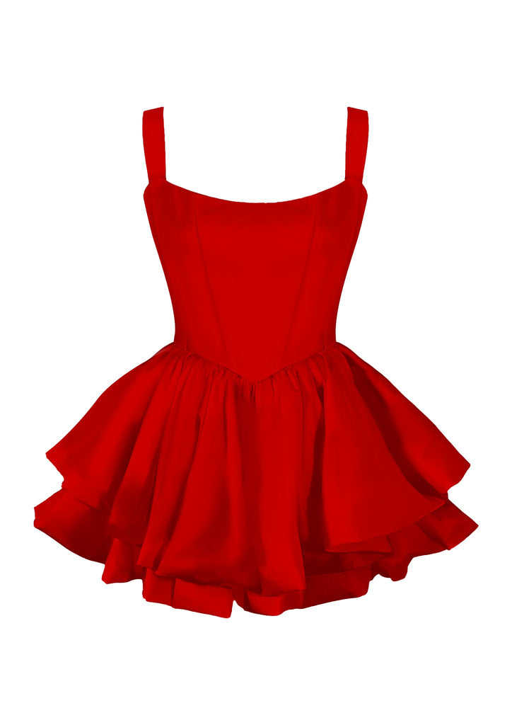 Este Dress - Red - Gigii's