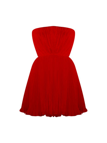 Gloriosa Dress - Red - Gigii's