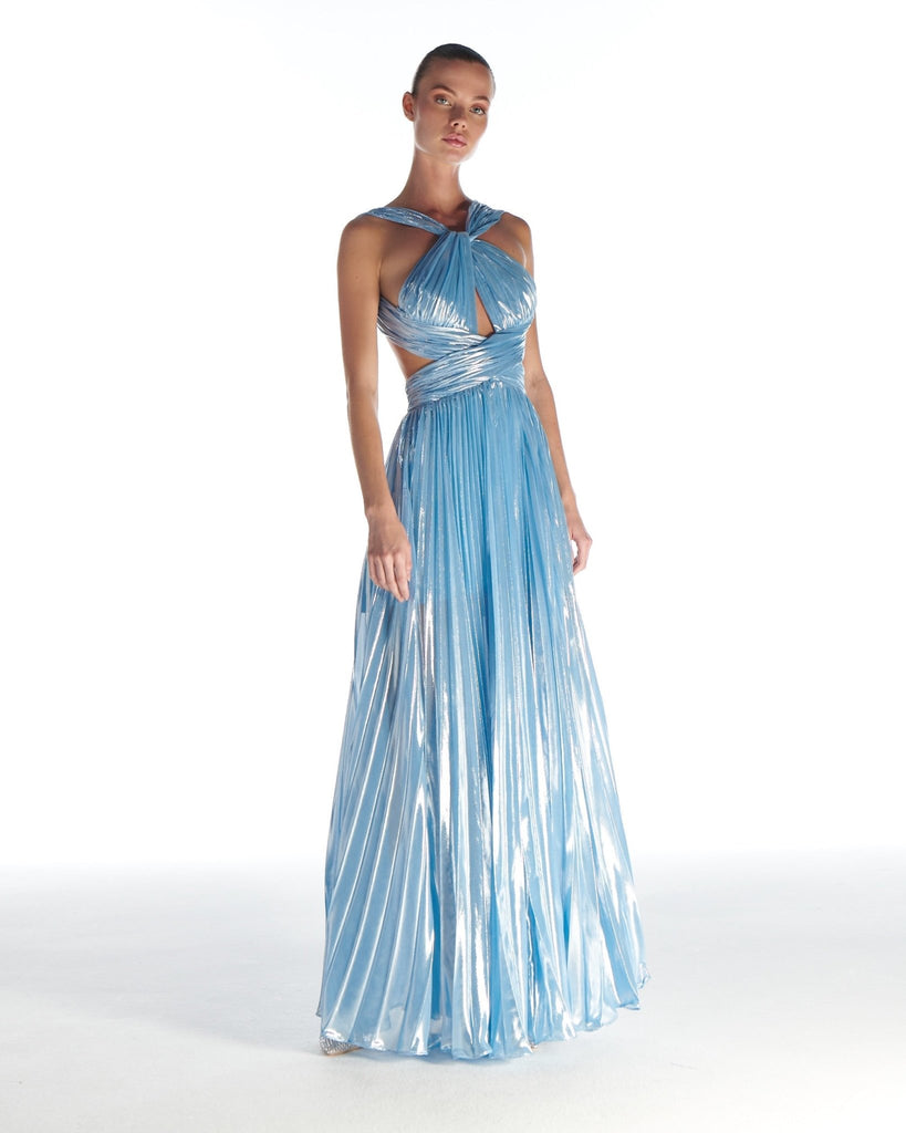 HILLARY DRESS - ICONIC BLUE - Gigii's