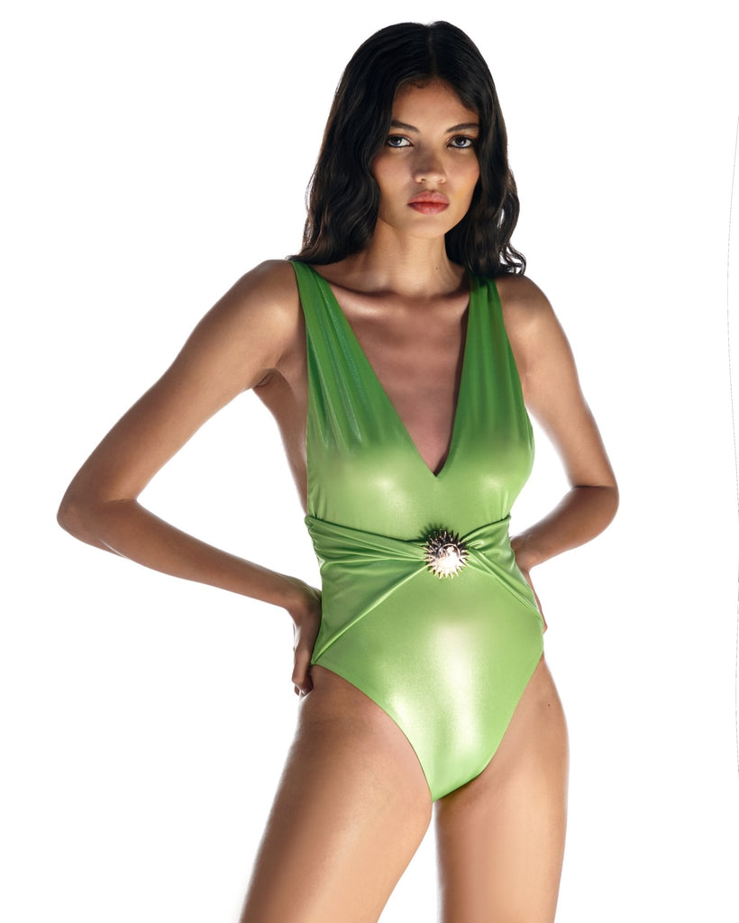 LENA SWIMSUIT - GREEN - Gigii's
