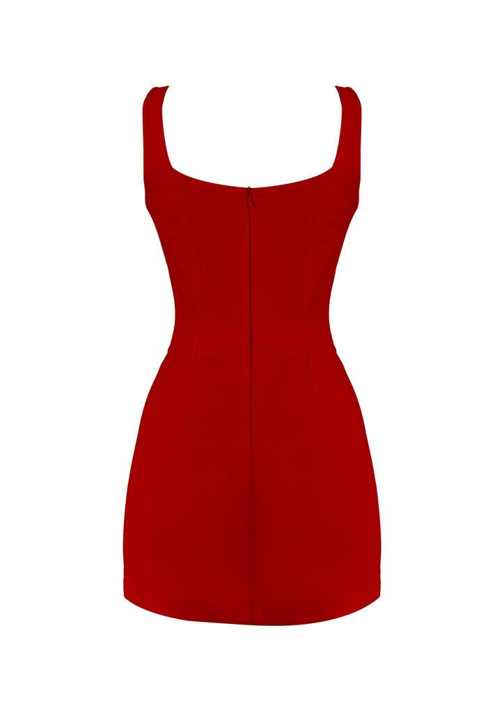 Luise Dress - Red - Gigii's