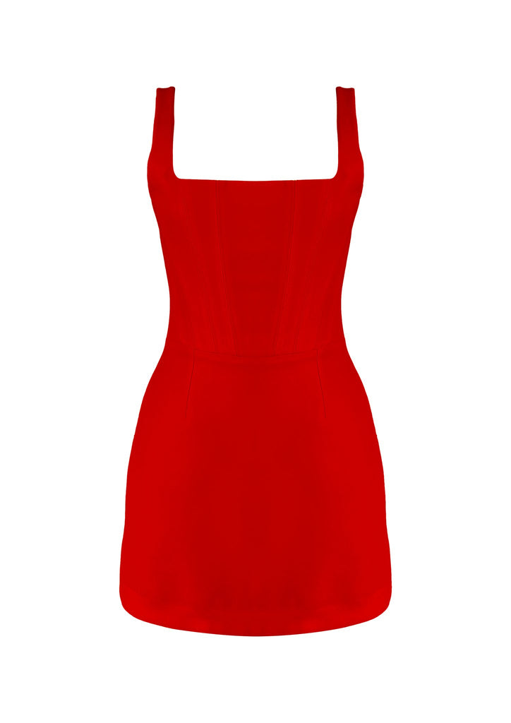 Luise Dress - Red - Gigii's