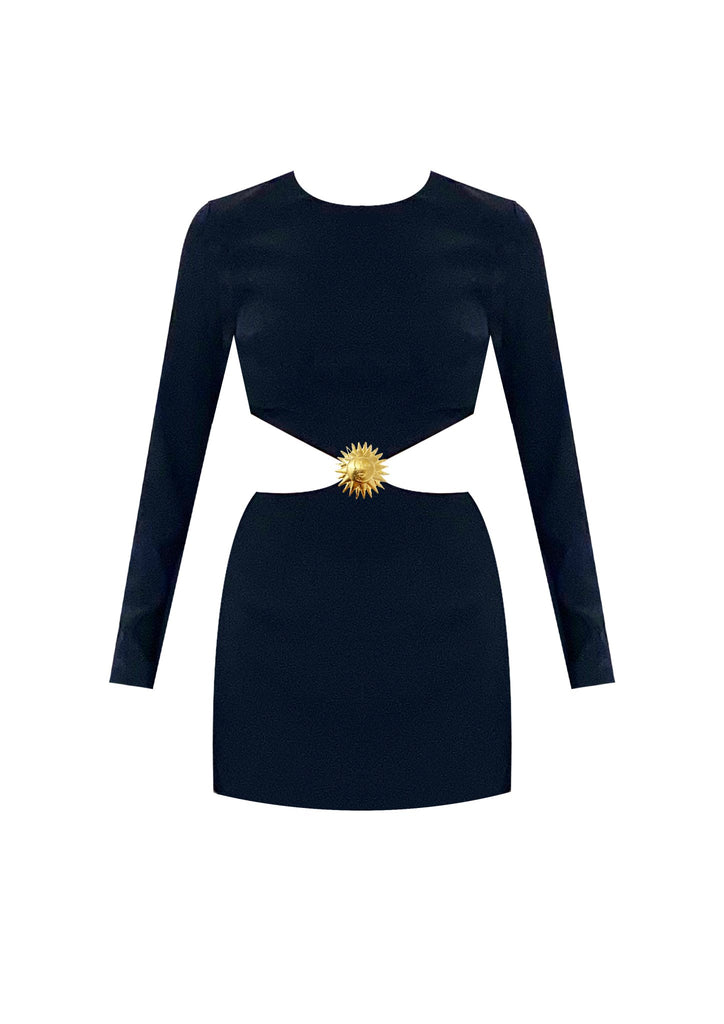 Marcella Dress - Black - Gigii's