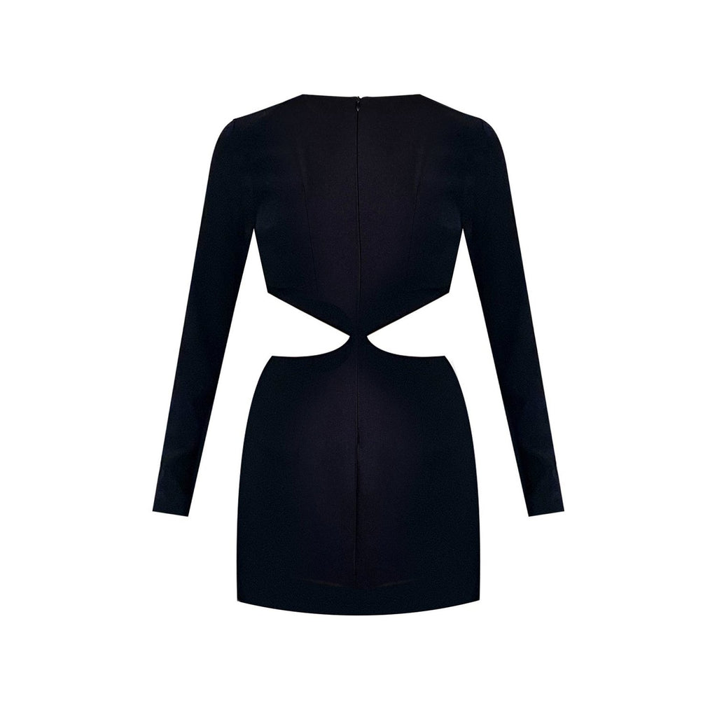 Marcella Rose Dress - Black - Gigii's