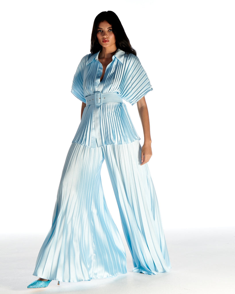 NIXIE BLOUSE - ICONIC BLUE - Gigii's
