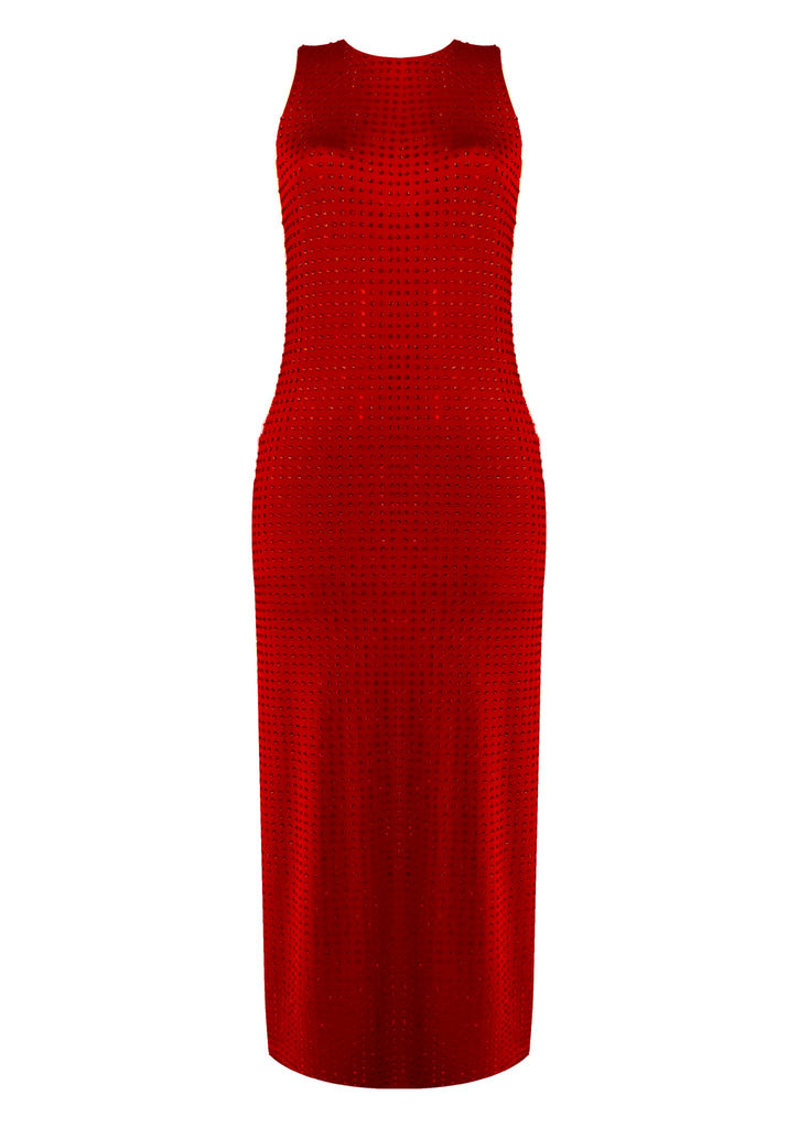 Noa Maxi Dress - Red - Gigii's