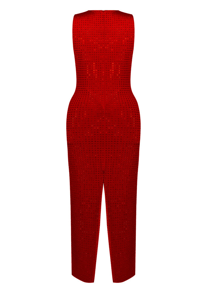 Noa Maxi Dress - Red - Gigii's