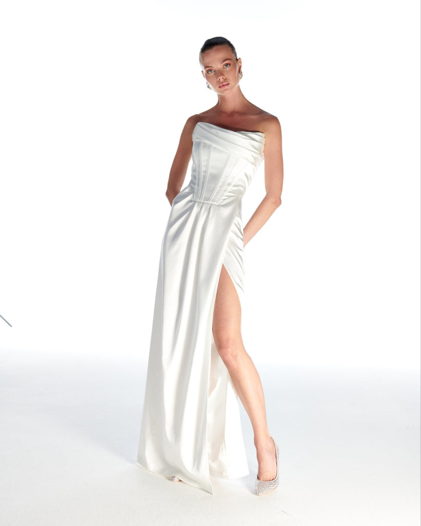 PEARL DRESS - QUEEN WHITE - Gigii's