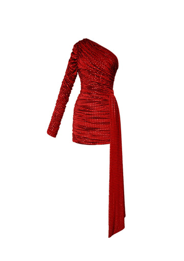 Valona Dress - Red - Gigii's