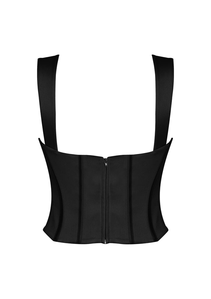 Vivienne Satin Bustier - Gigii's